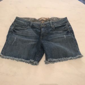 EUC Paige premium denim jimmy jimmy shorts
